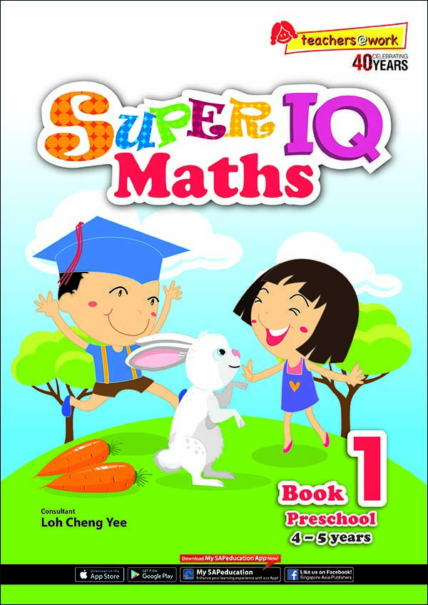 SUPER IQ Maths Level 1 (4-5 years)