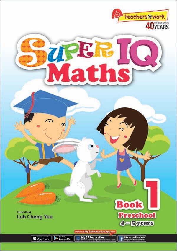 SUPER IQ Maths Level 1 (4-5 years)