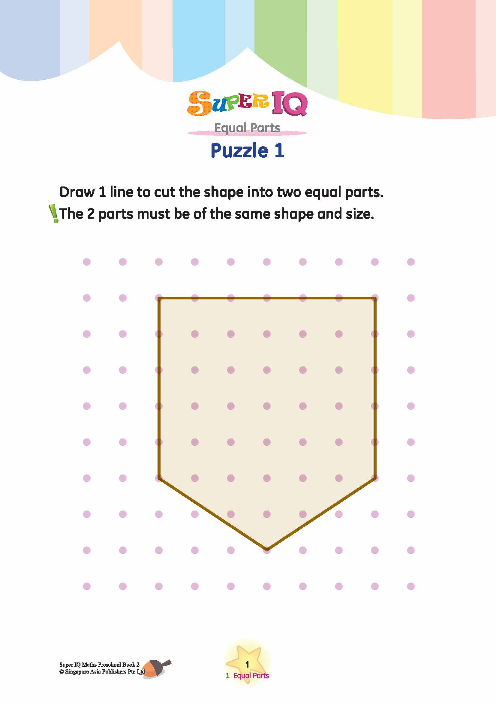 SUPER IQ Maths Level 2 (5-6 years)