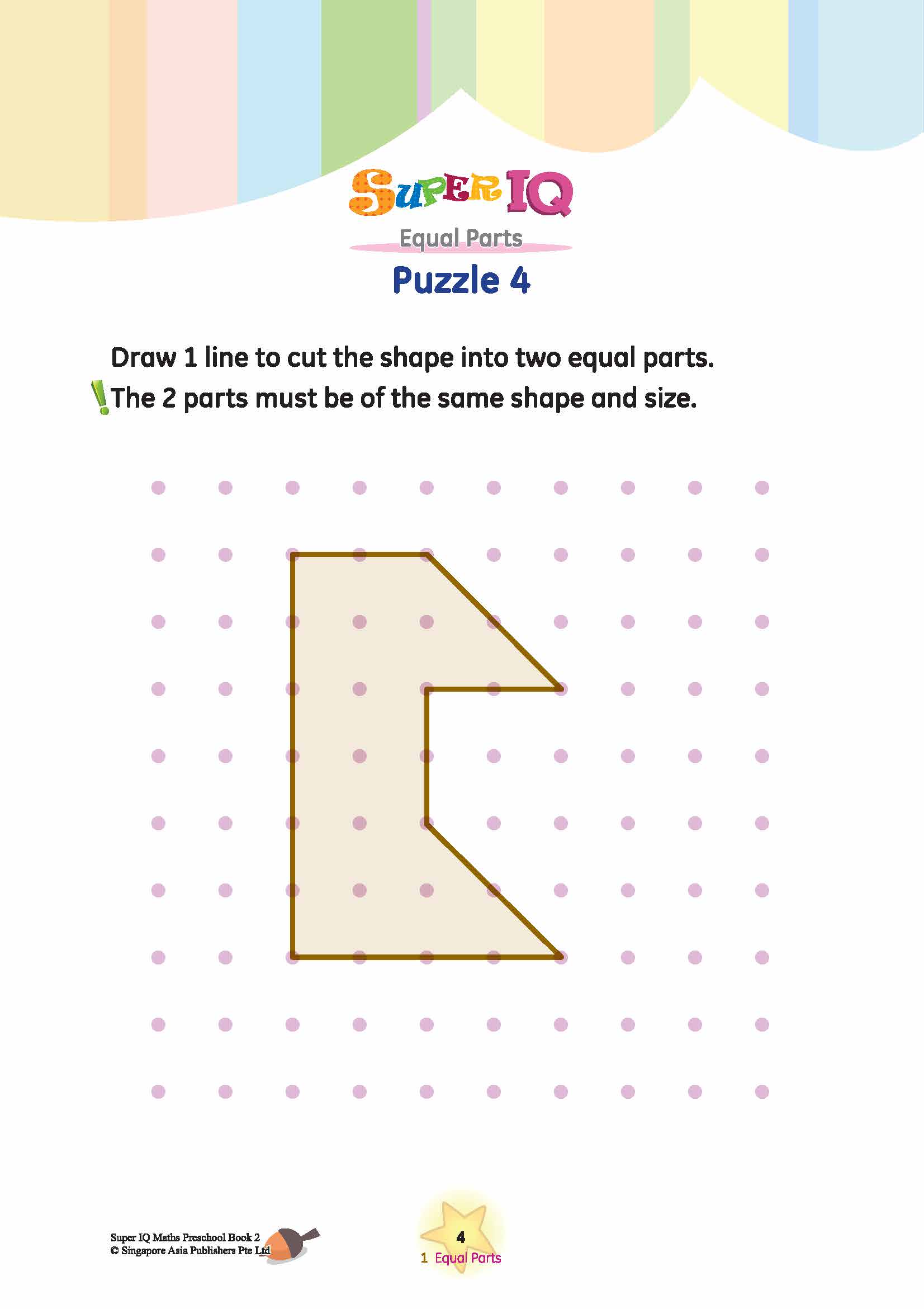 SUPER IQ Maths Level 2 (5-6 years)