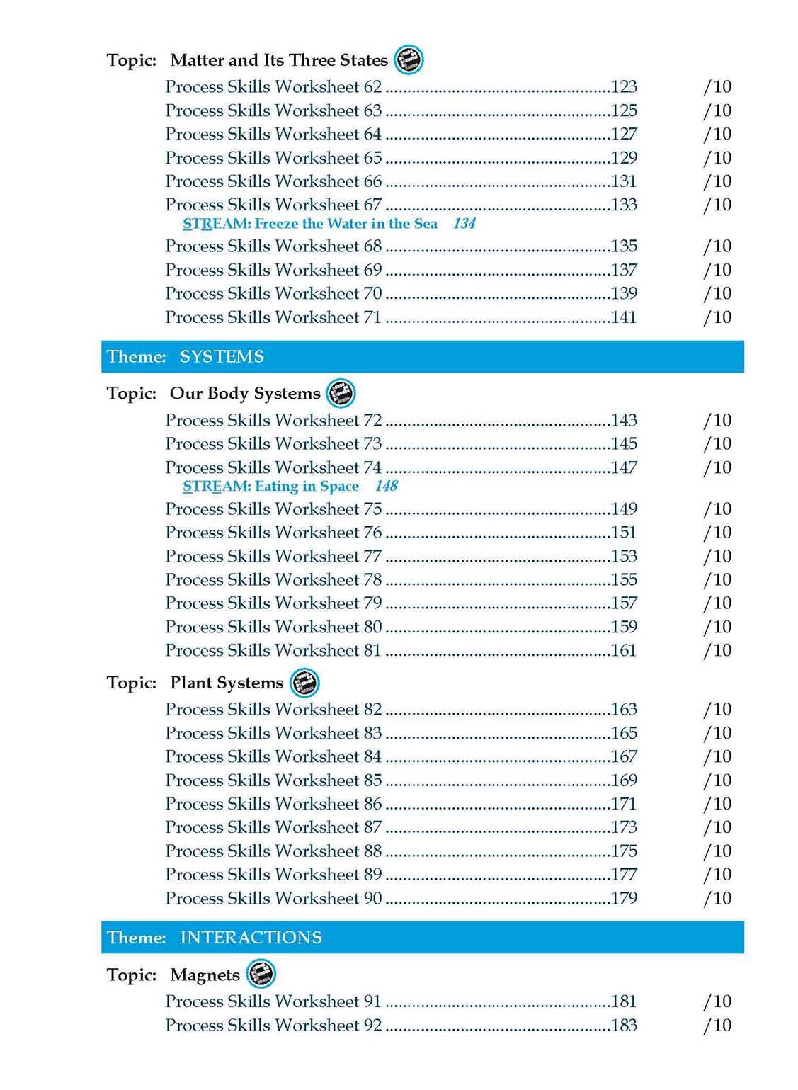 Conquer Science Process Skills Primary Level Lower Block 3/4