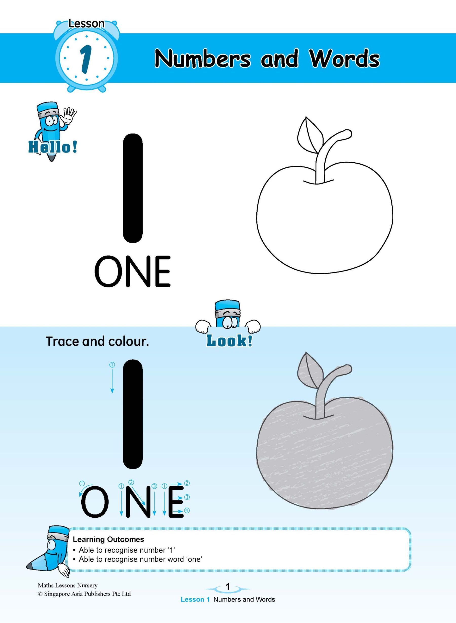 MATHS LESSONS Nursery