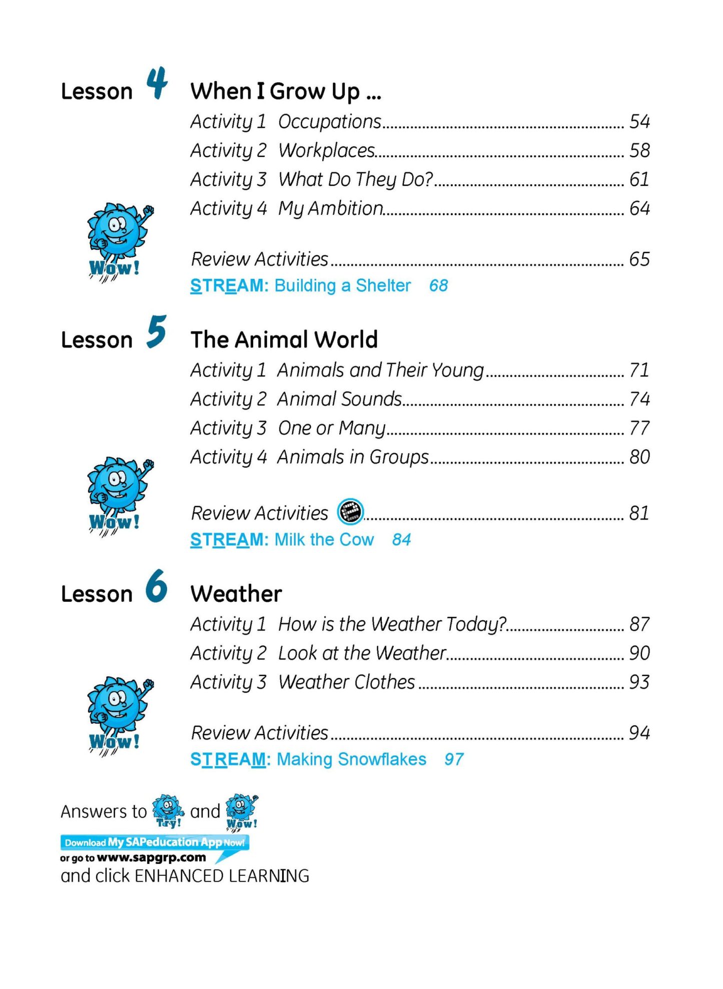 ENGLISH LESSONS Kindergarten 2
