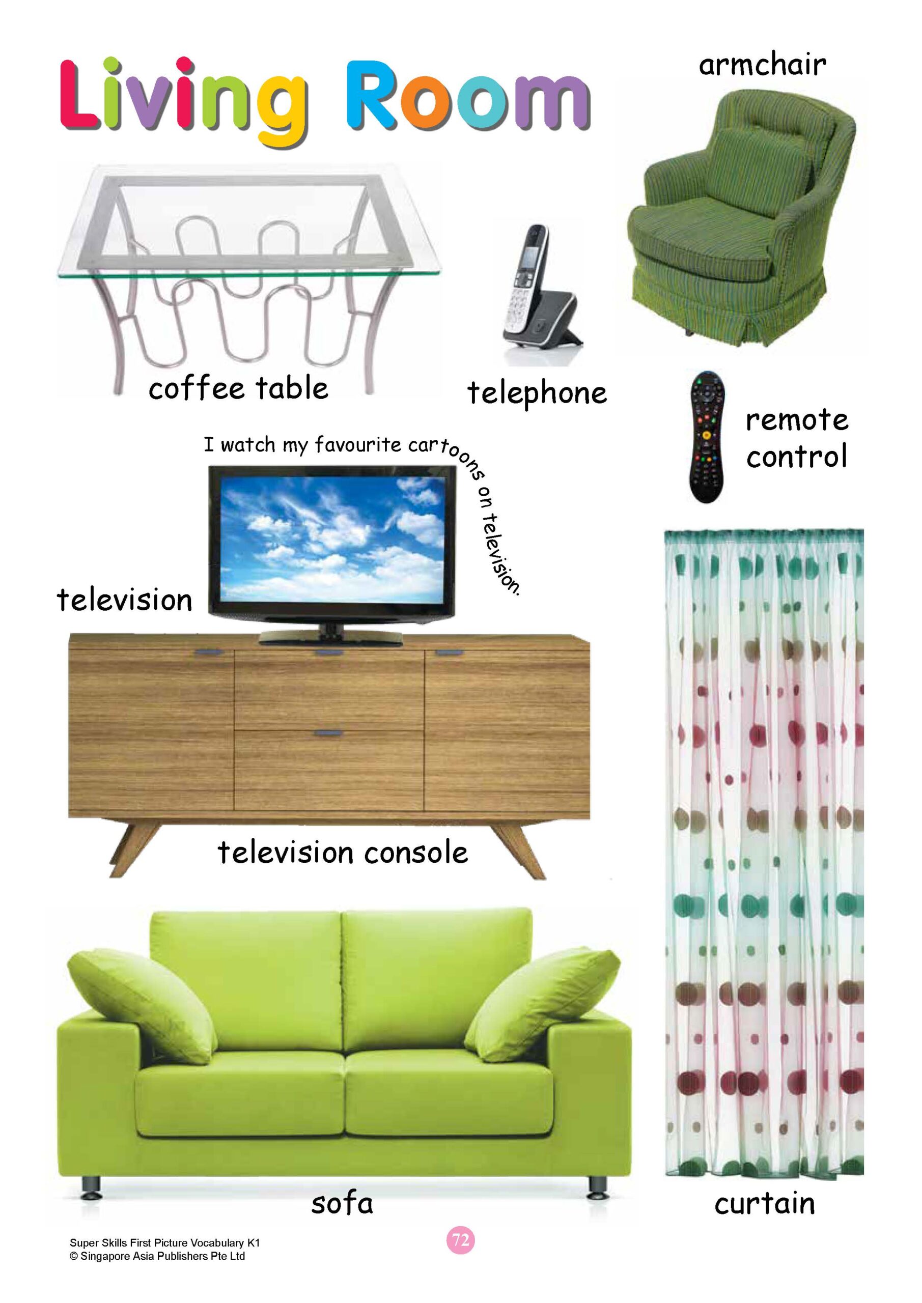 SUPER SKILLS First Picture Vocabulary Kindergarten 1