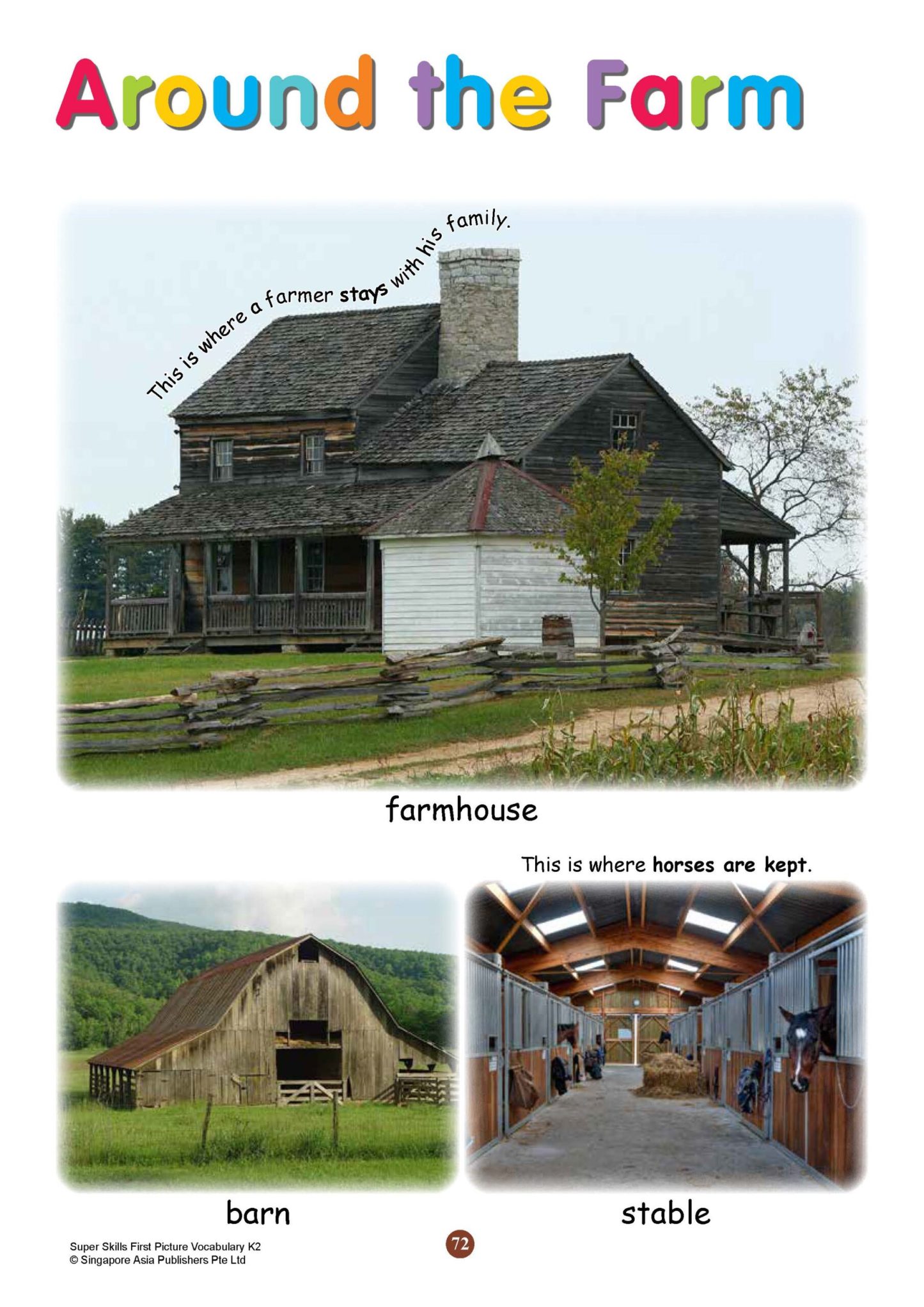 SUPER SKILLS First Picture Vocabulary Kindergarten 2