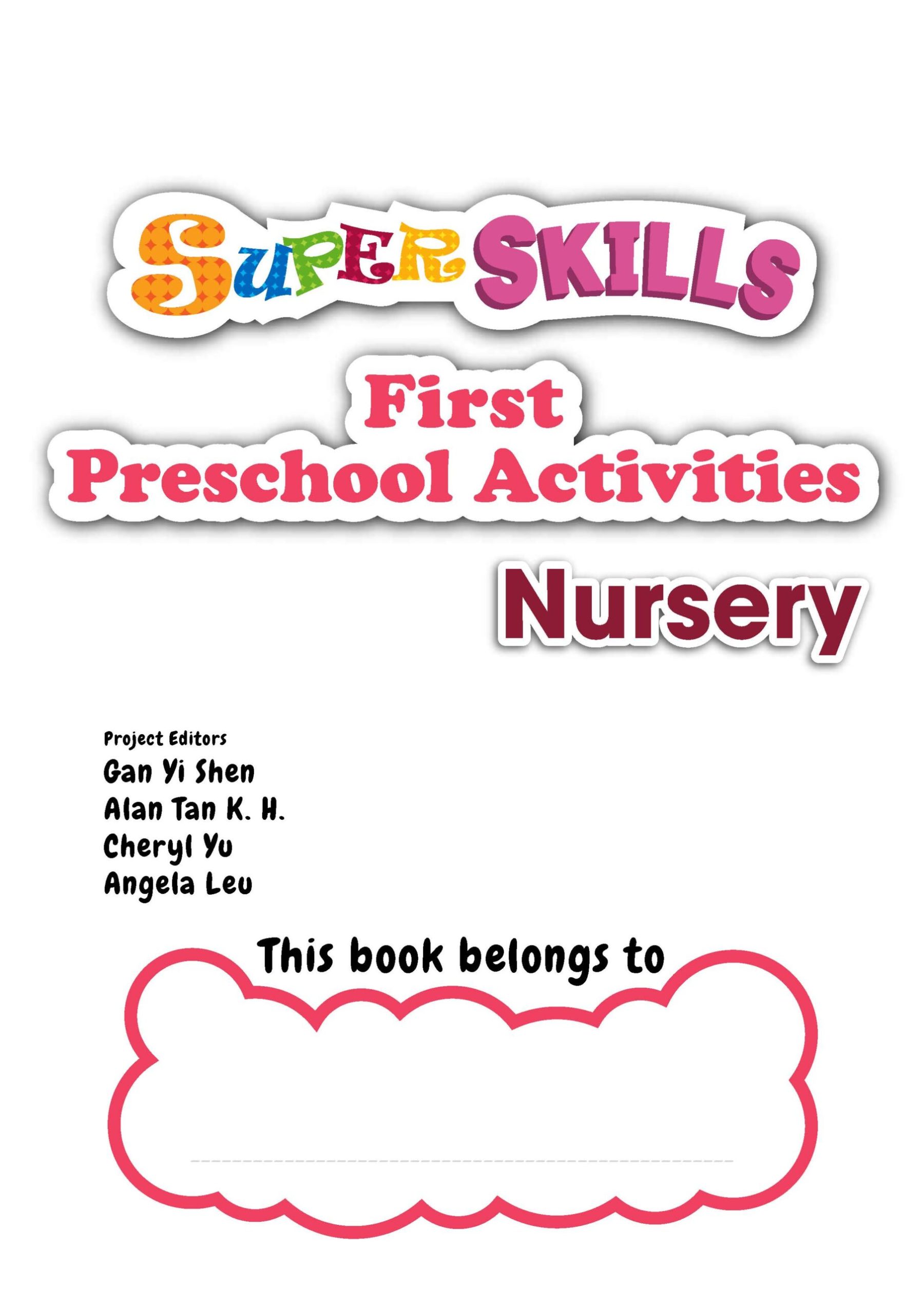 SUPER SKILLS First Preschool Activities Nursery