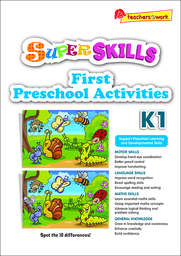 SUPER SKILLS First Preschool Activities K1