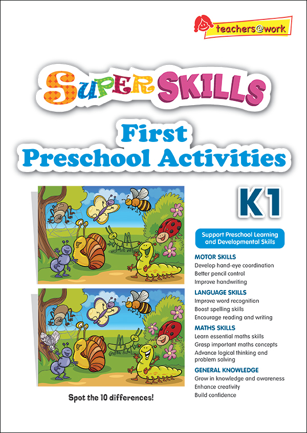 SUPER SKILLS First Preschool Activities K1
