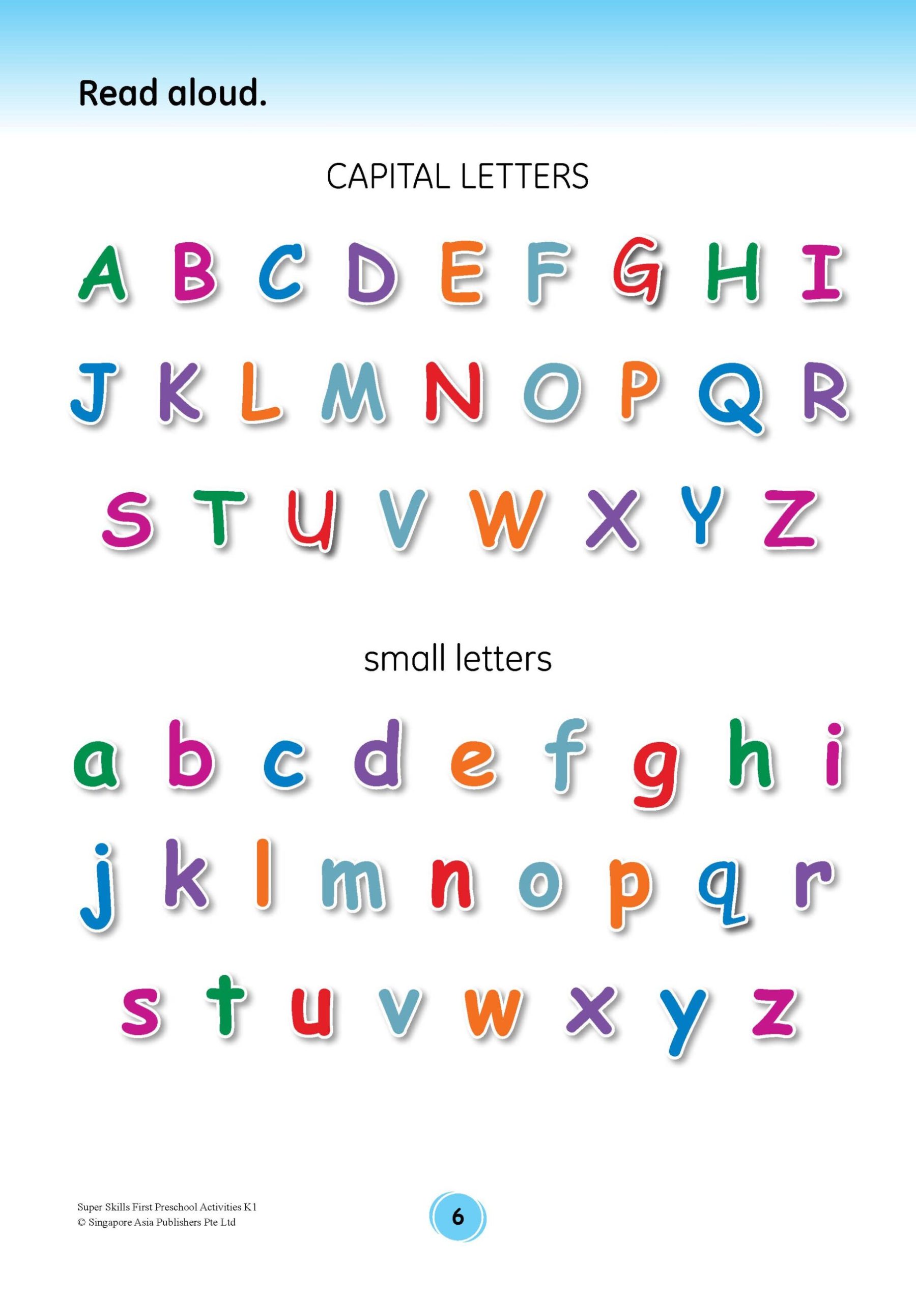 SUPER SKILLS First Preschool Activities K1