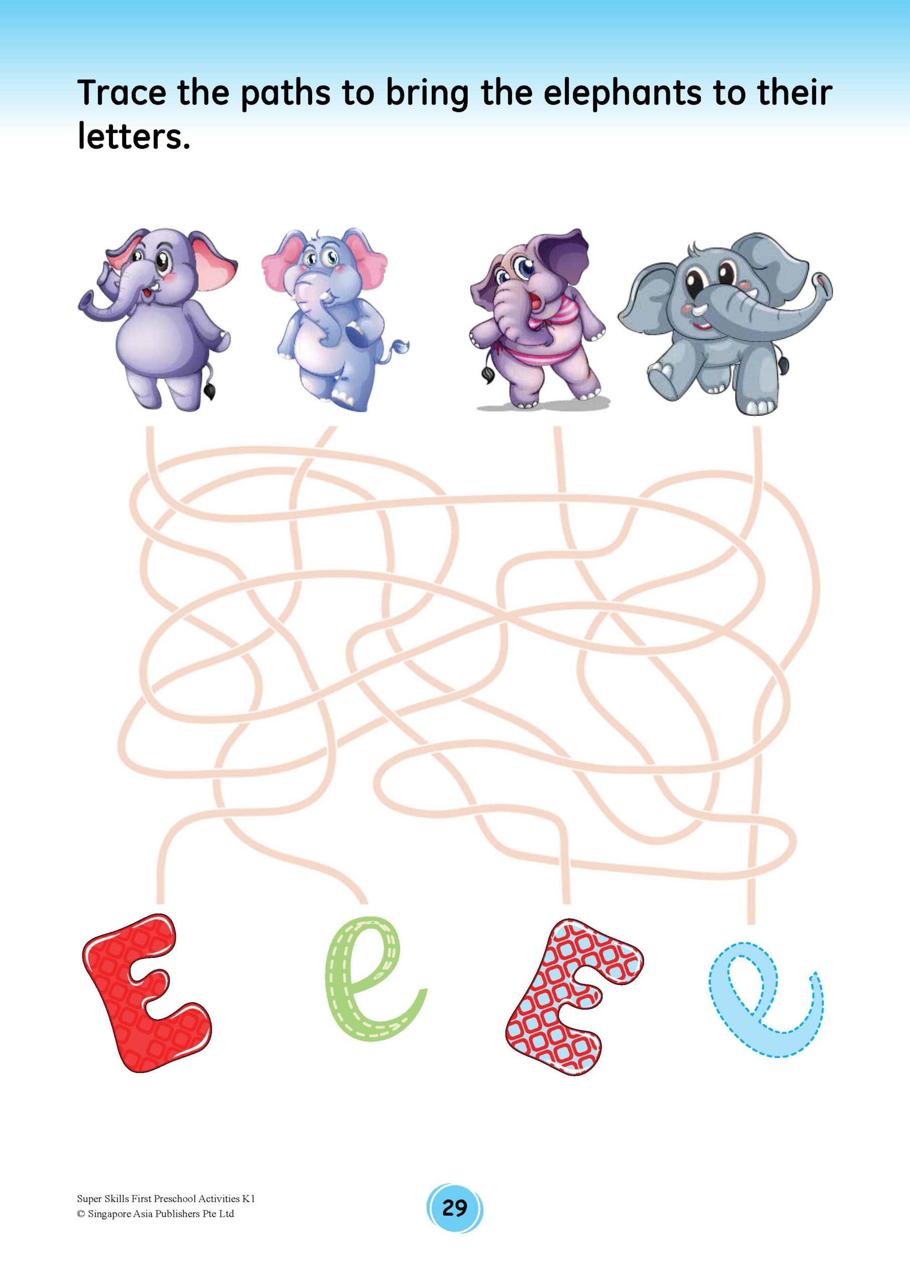 SUPER SKILLS First Preschool Activities K1