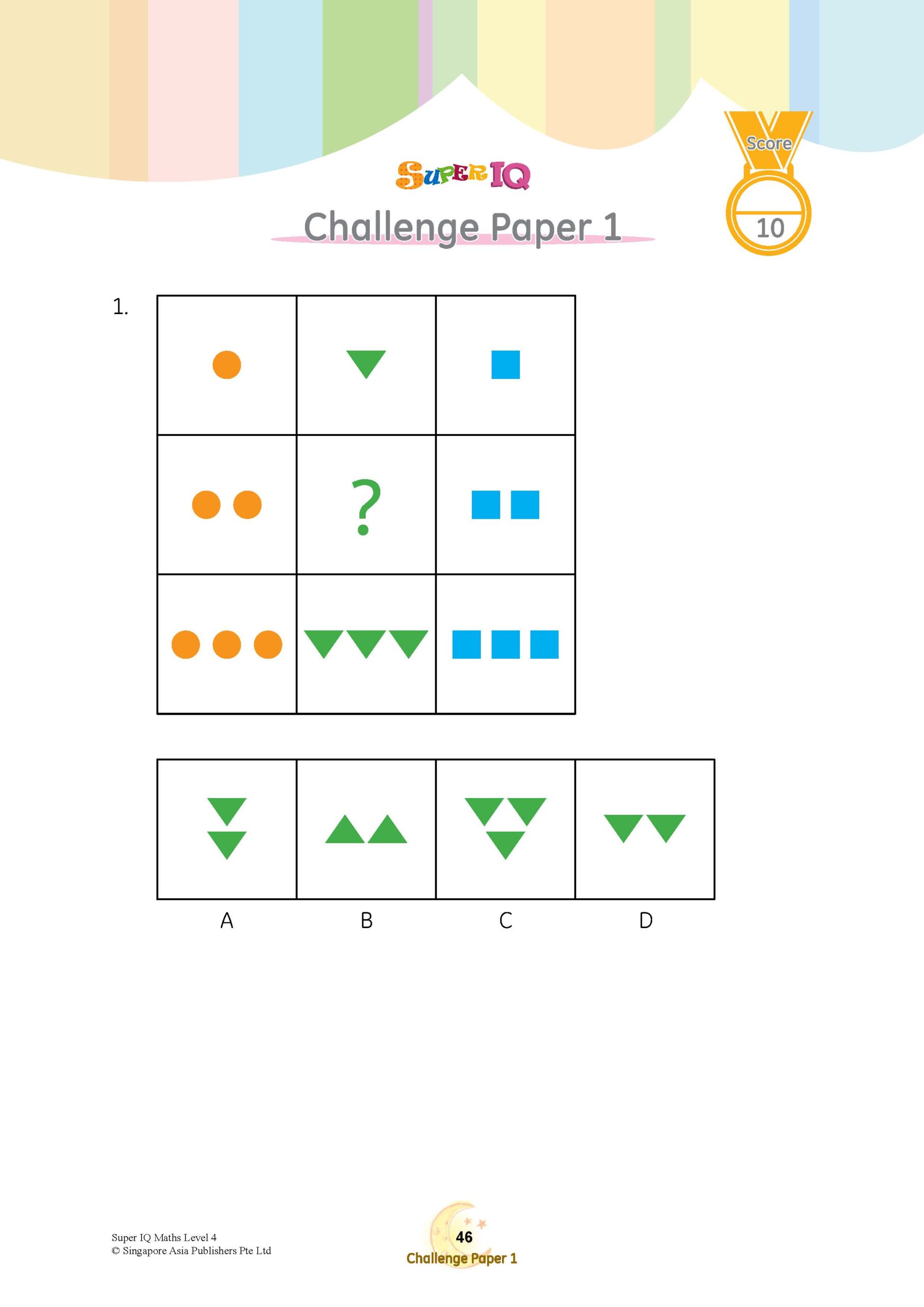 SUPER IQ Maths Level 4 (8-9 years)