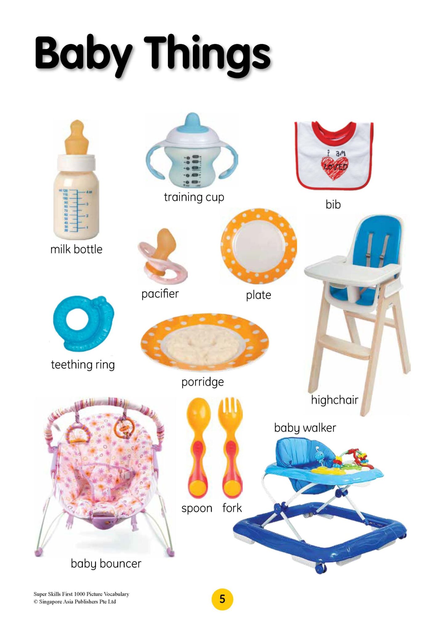 SUPER SKILLS First 1000 Picture Vocabulary