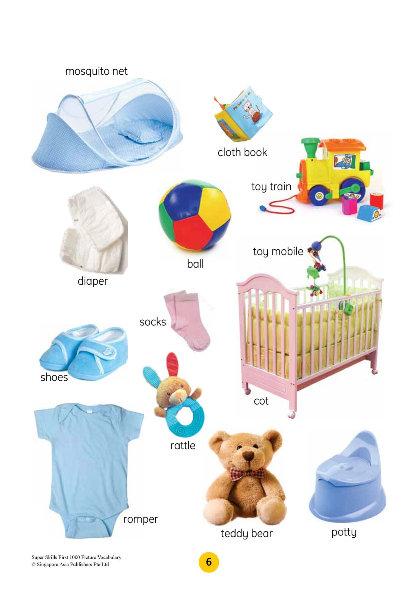 SUPER SKILLS First 1000 Picture Vocabulary