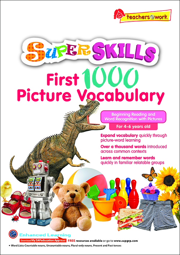 SUPER SKILLS First 1000 Picture Vocabulary