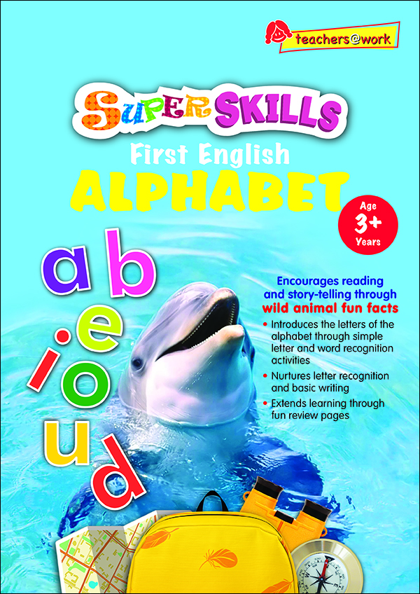 SUPER SKILLS First English ALPHABET (Age 3+ Years)