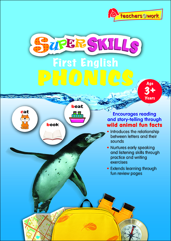 SUPER SKILLS First English PHONICS (Age 3+ Years)