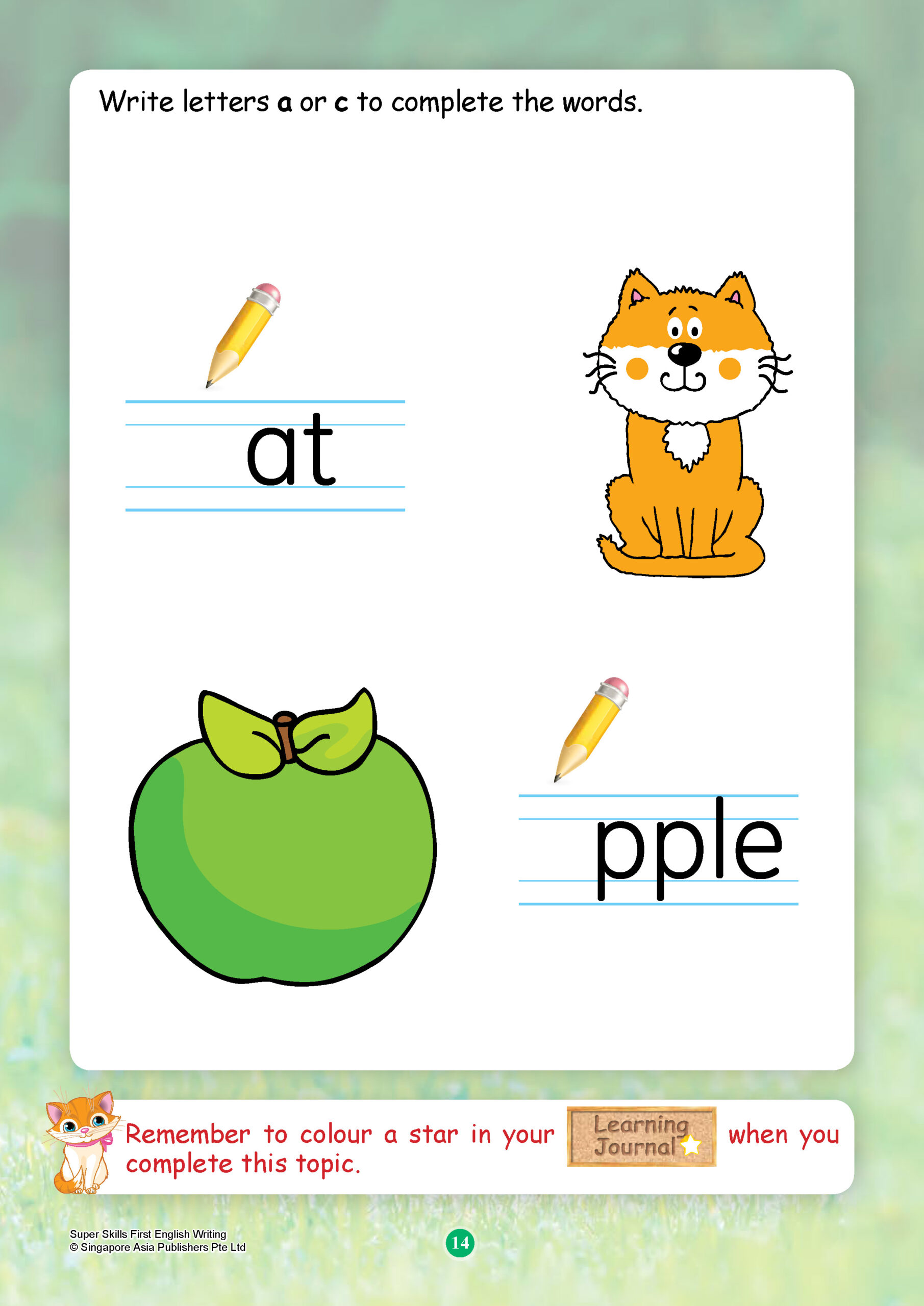 SUPER SKILLS First English WRITING (Age 3+ Years)