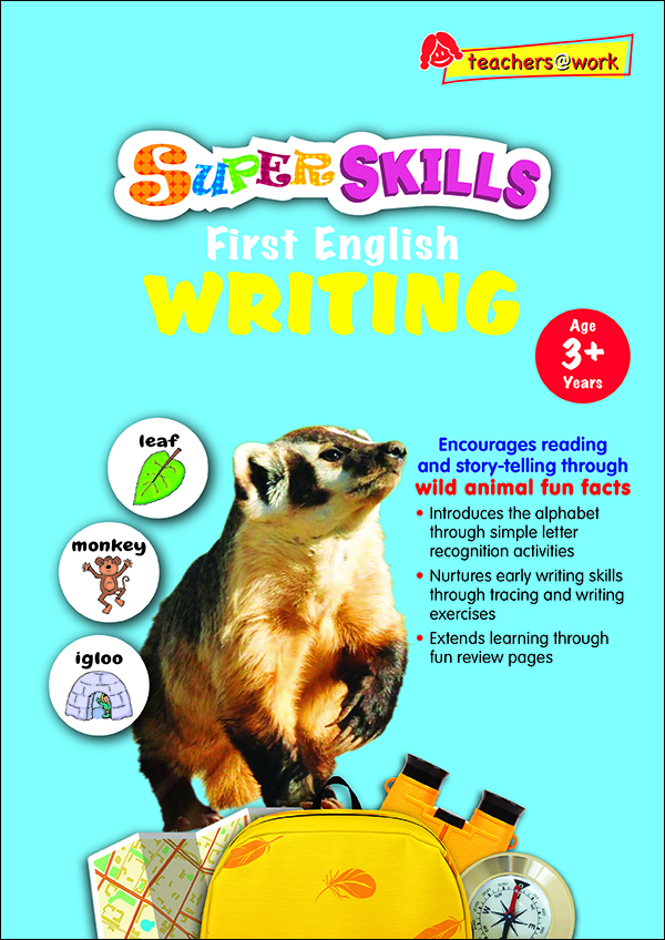 SUPER SKILLS First English WRITING (Age 3+ Years)