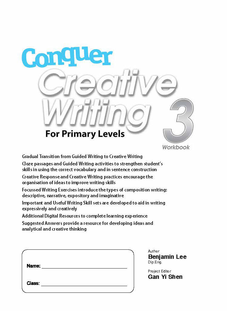 Conquer English Creative Writing For Primary Levels Workbook 3
