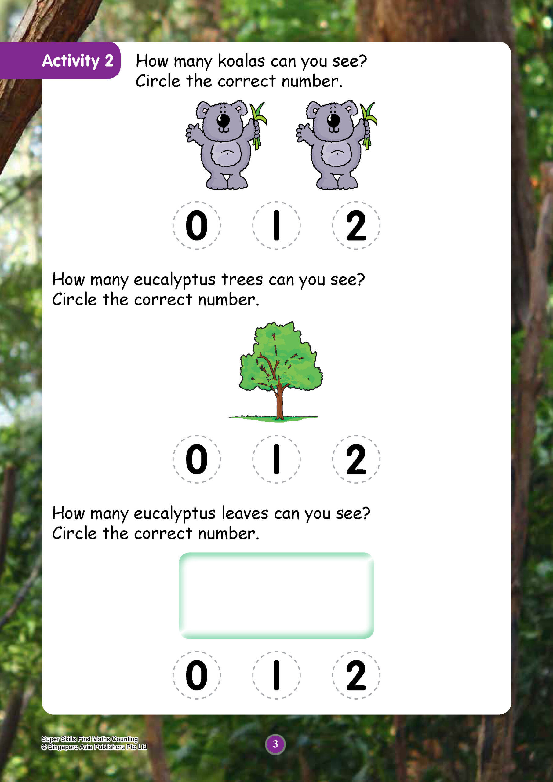 SUPER SKILLS First Maths COUNTING (Age 3+ Years)