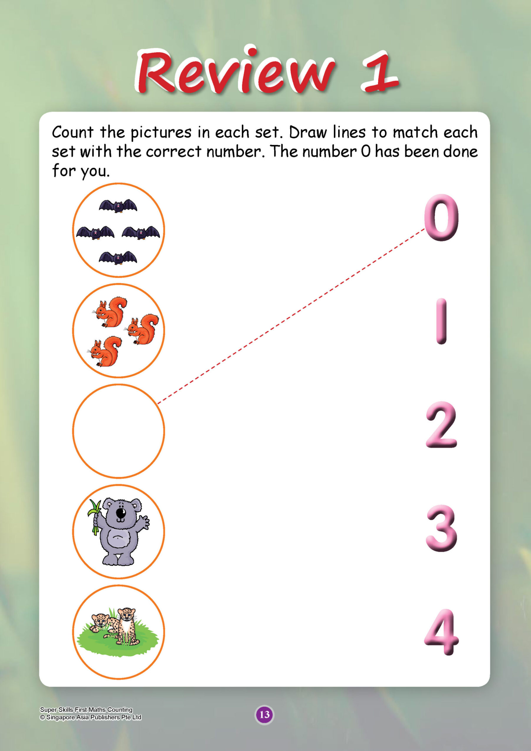SUPER SKILLS First Maths COUNTING (Age 3+ Years)