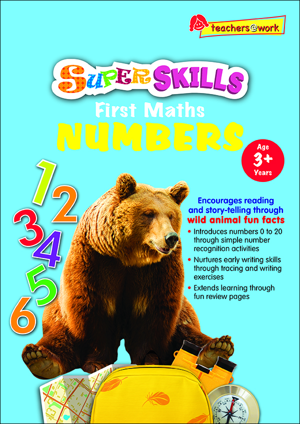 SUPER SKILLS First Maths NUMBERS (Age 3+ Years)