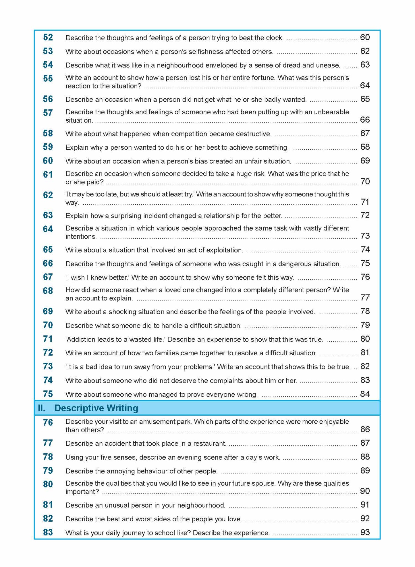 NOTES+ English Model Compositions FOR UPPER SECONDARY LEVELS
