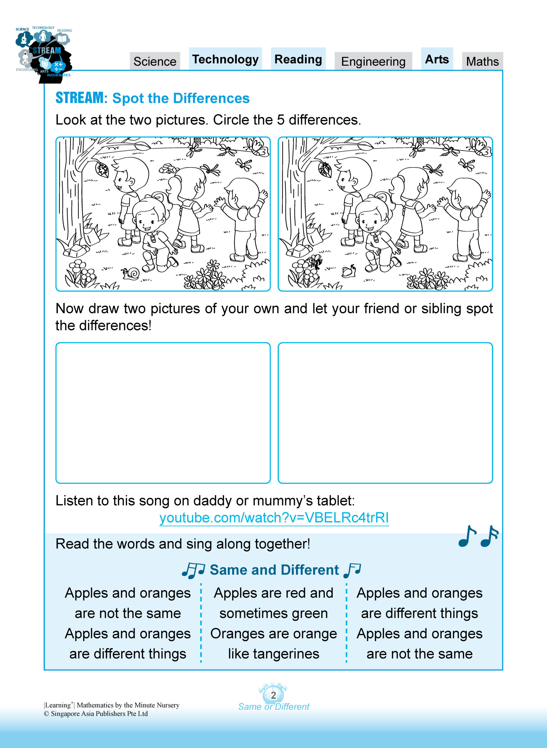 LEARNING+ MATHEMATICS by the minute Nursery