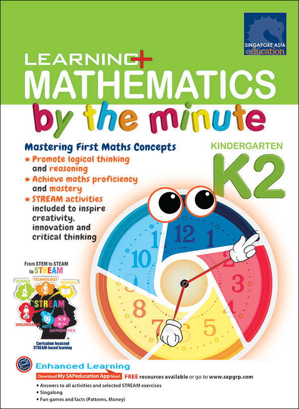 LEARNING+ MATHEMATICS by the minute Kindergarten 2