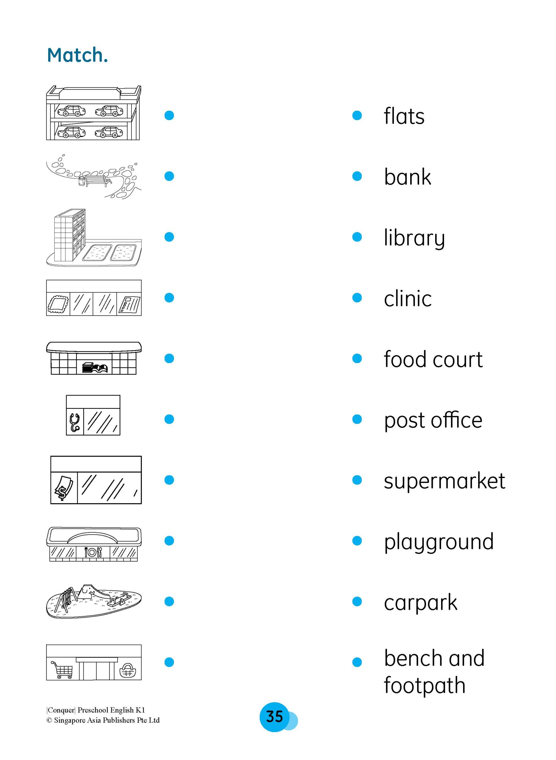 Conquer Preschool English Kindergarten 1