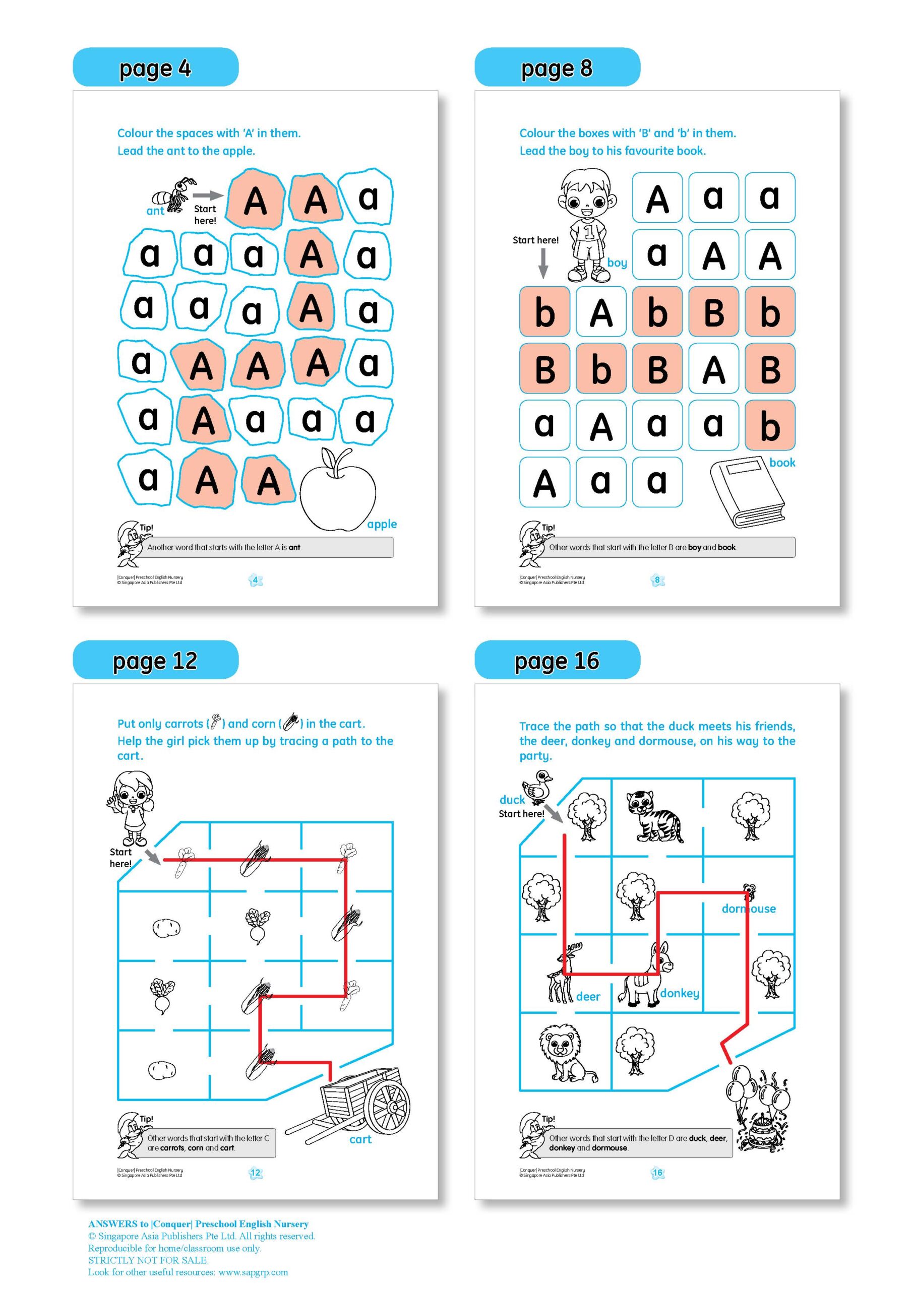 Conquer Preschool English Nursery