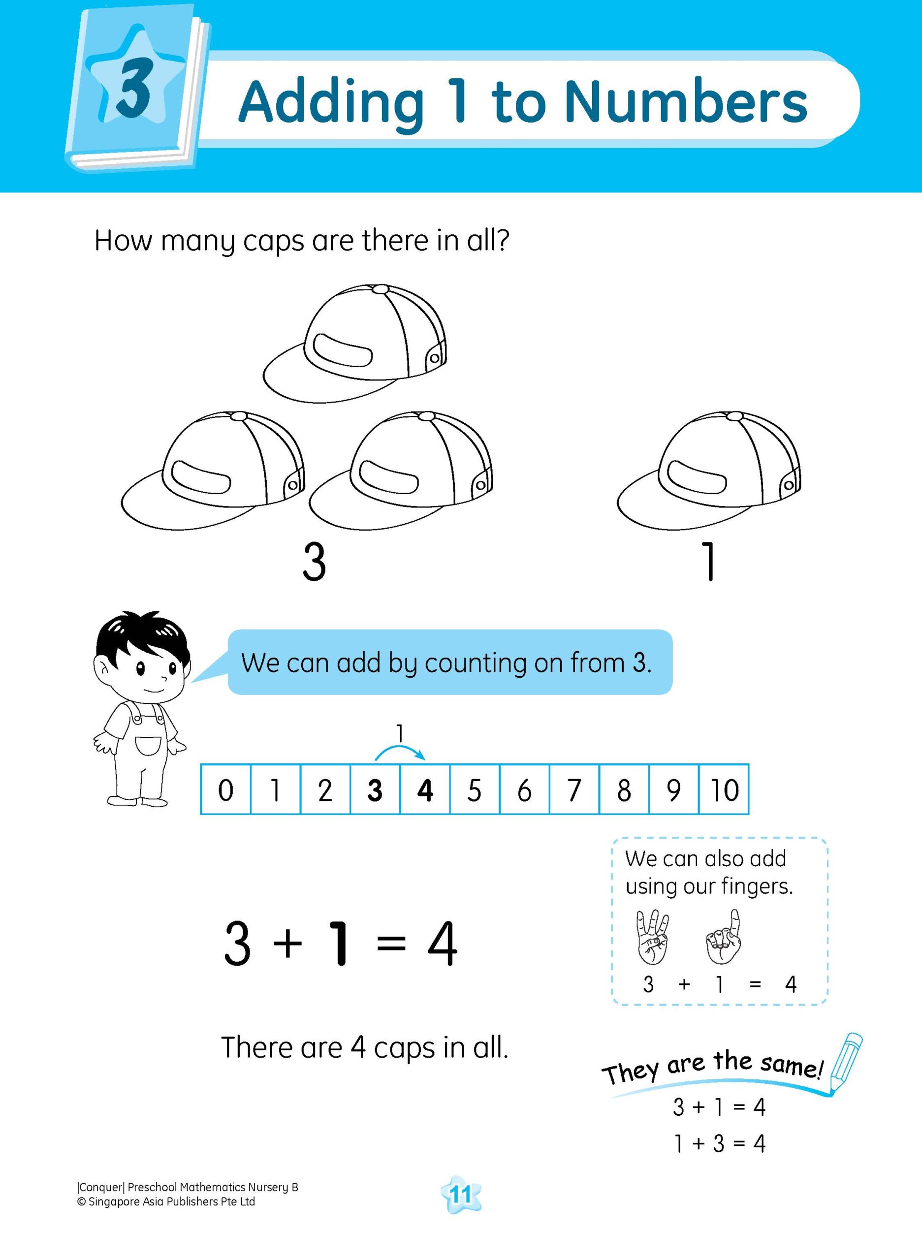 Conquer Preschool Mathematics Nursery Book B