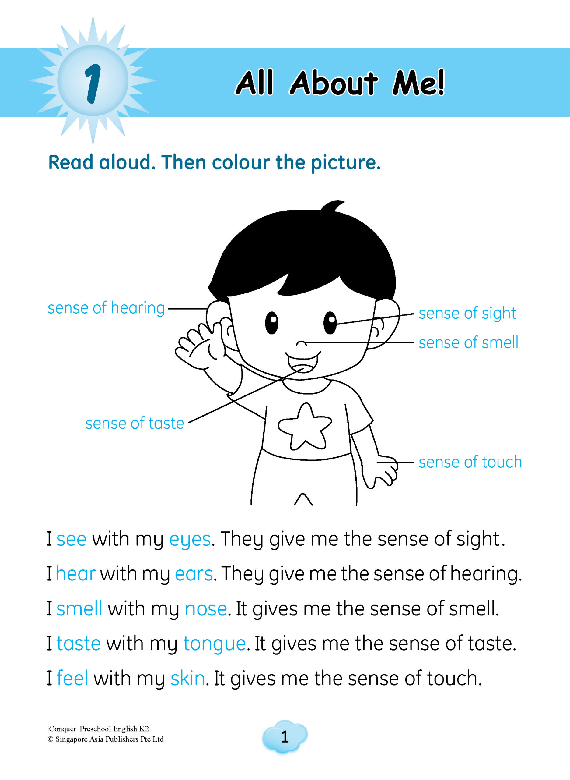 Conquer Preschool English Kindergarten 2