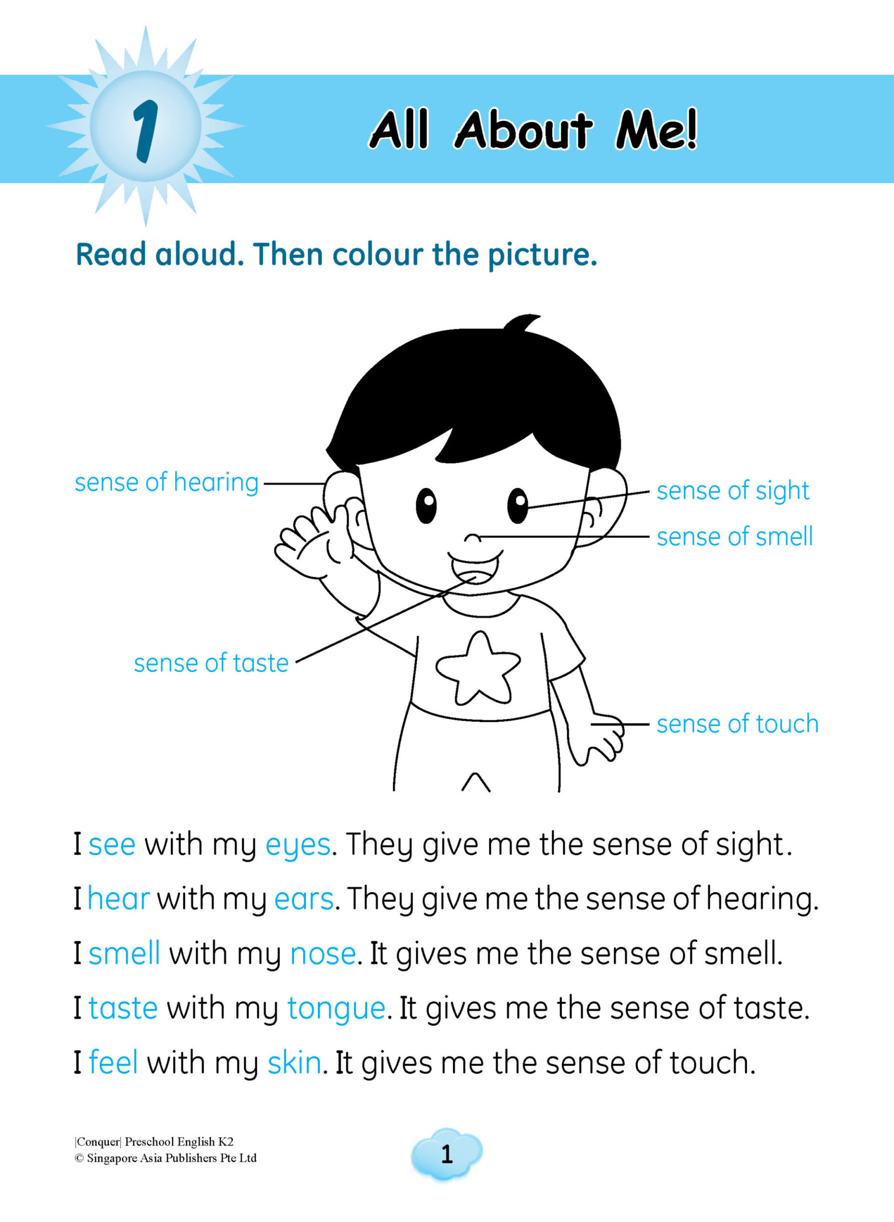 Conquer Preschool English Kindergarten 2