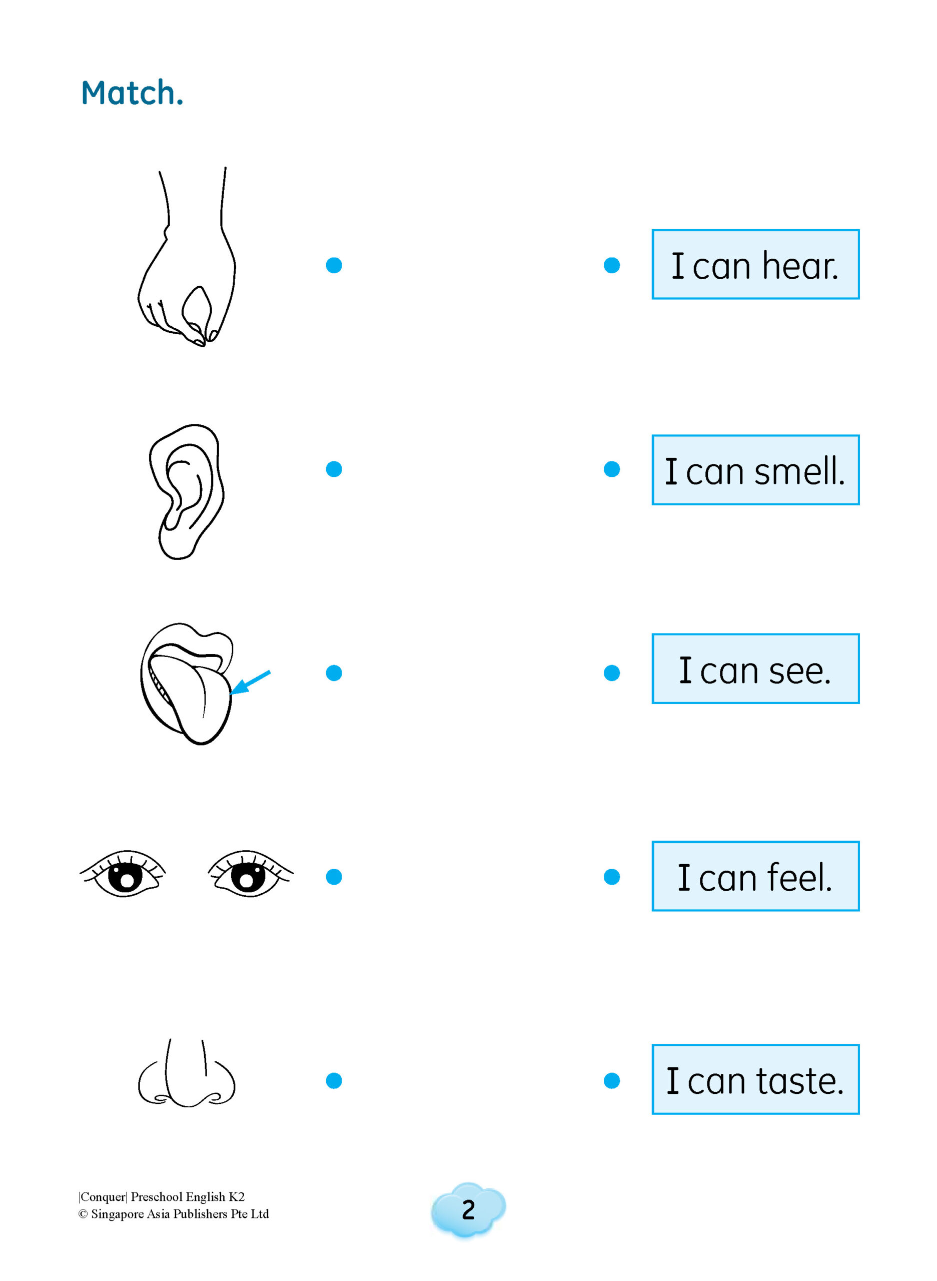 Conquer Preschool English Kindergarten 2