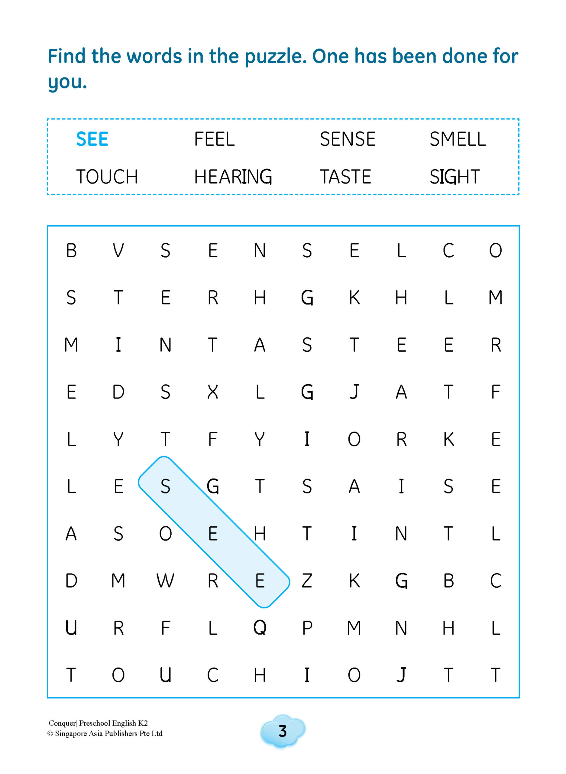 Conquer Preschool English Kindergarten 2