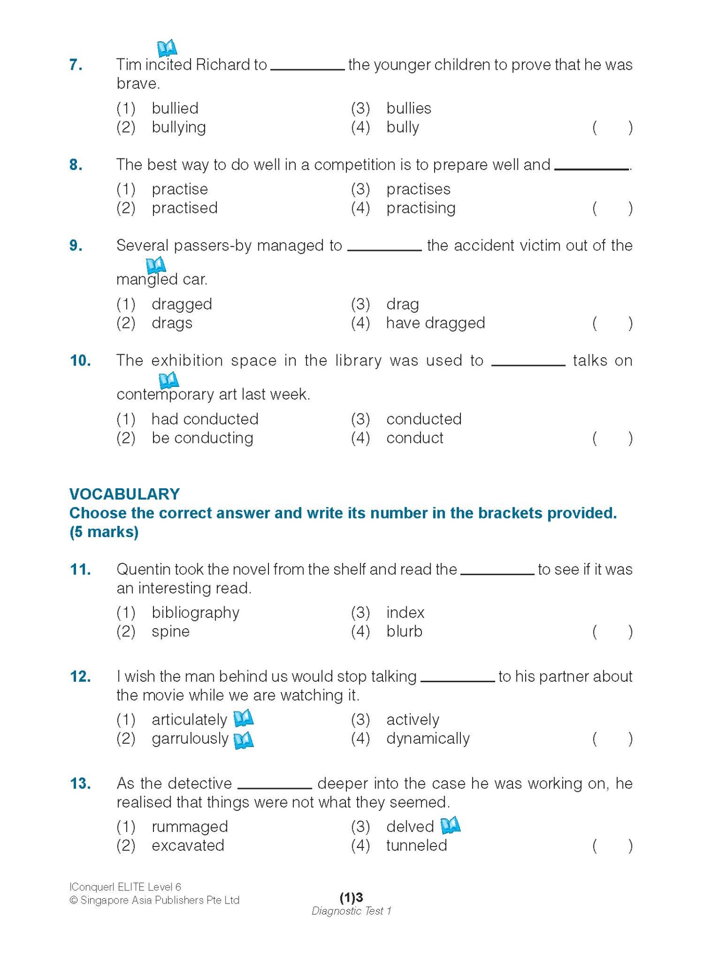 Conquer ELITE (English Language Intensive Tests and Examinations) Level 6