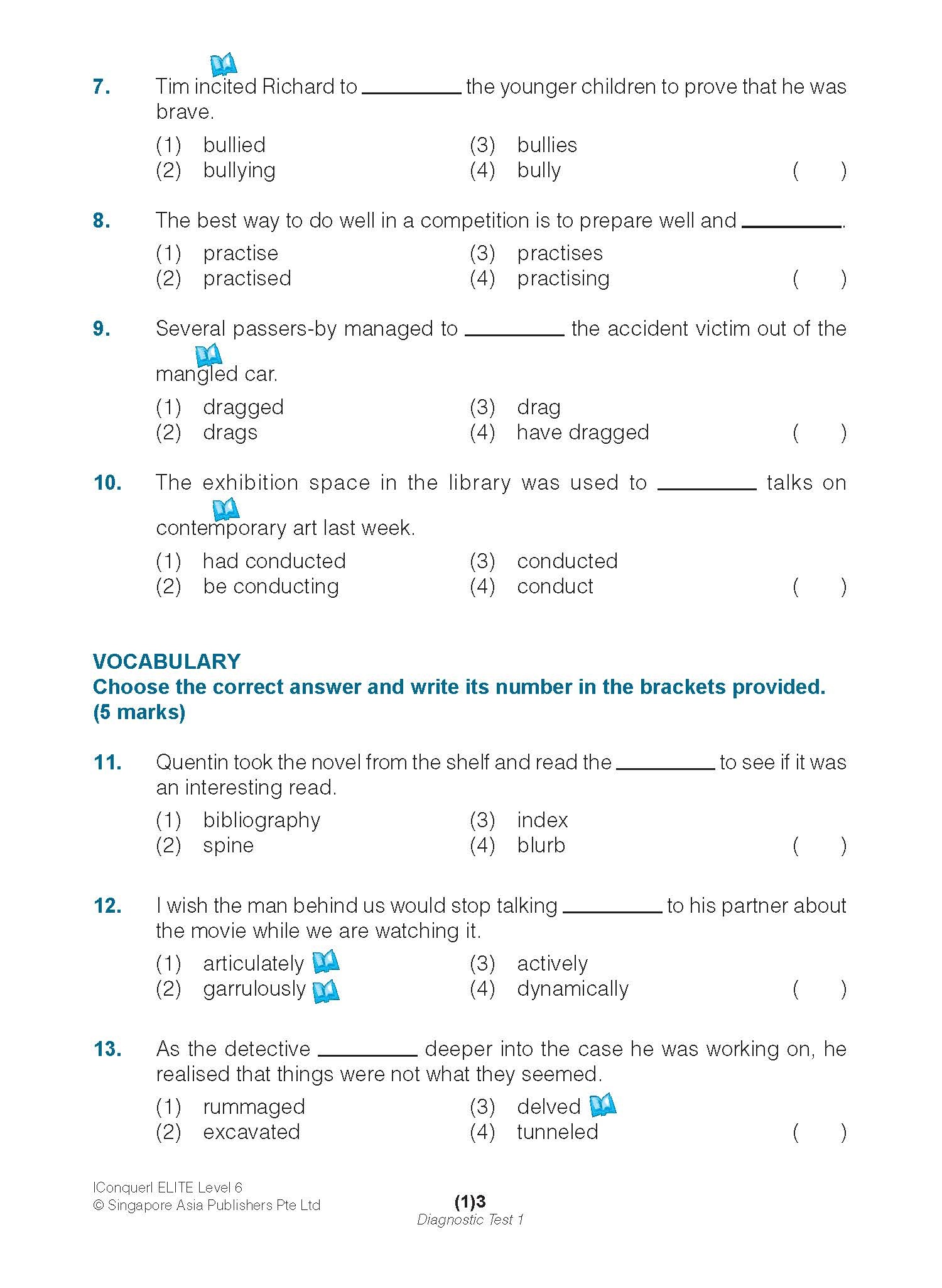 Conquer ELITE (English Language Intensive Tests and Examinations) Level 6