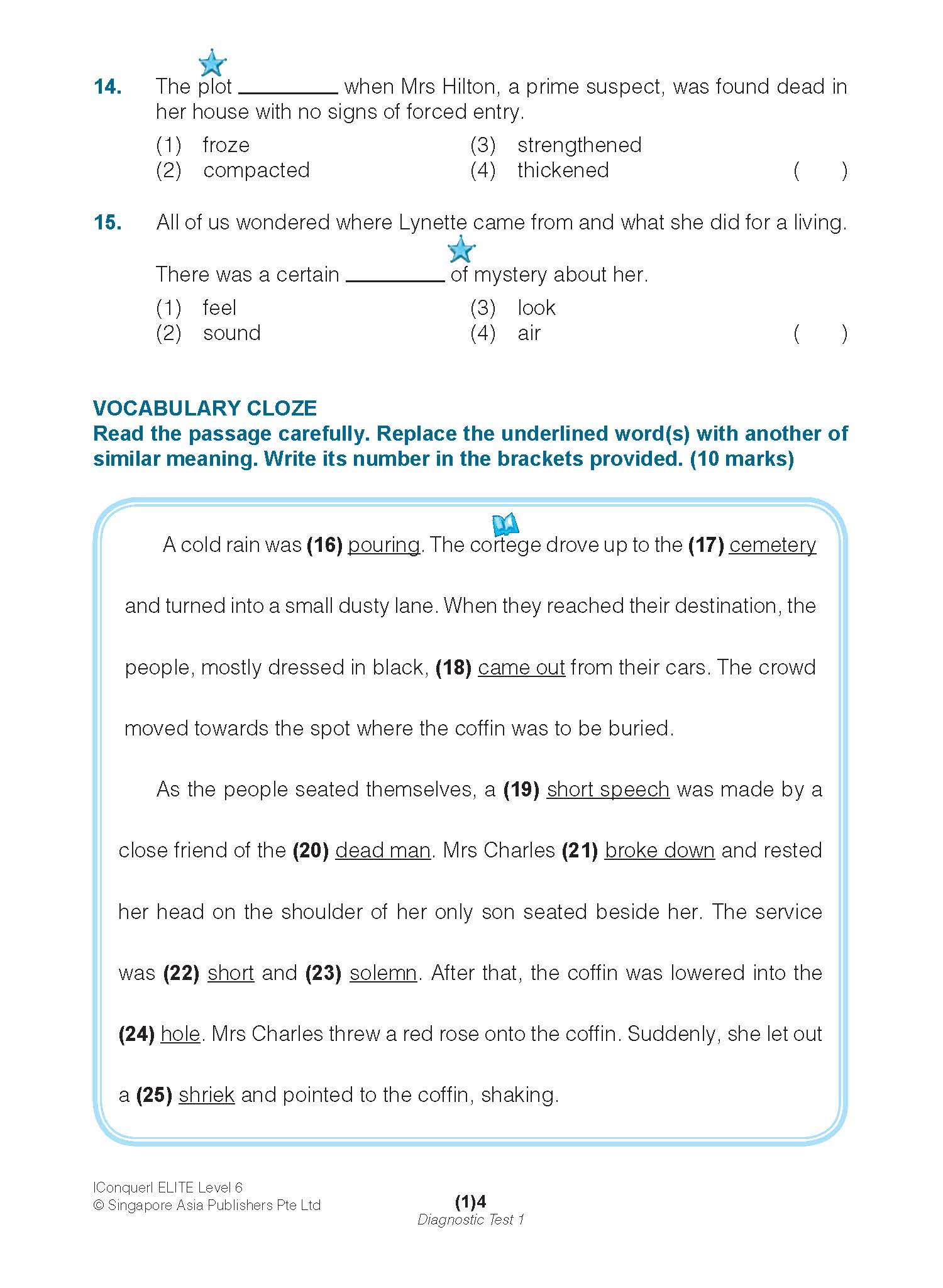 Conquer ELITE (English Language Intensive Tests and Examinations) Level 6