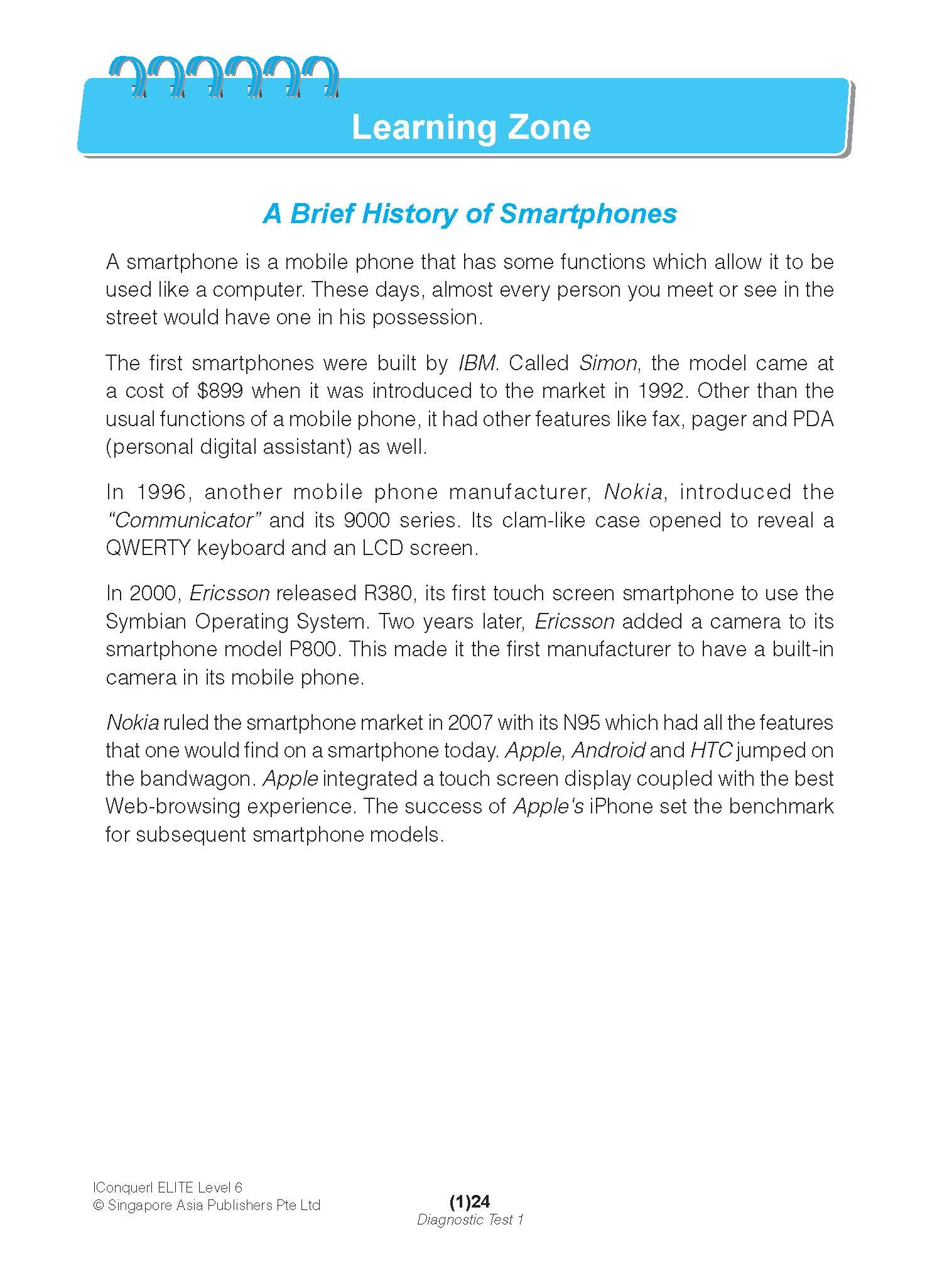 Conquer ELITE (English Language Intensive Tests and Examinations) Level 6