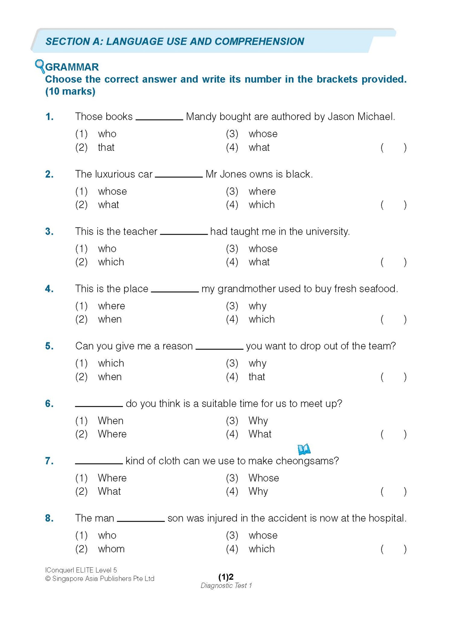 Conquer ELITE (English Language Intensive Tests and Examinations) Level 5