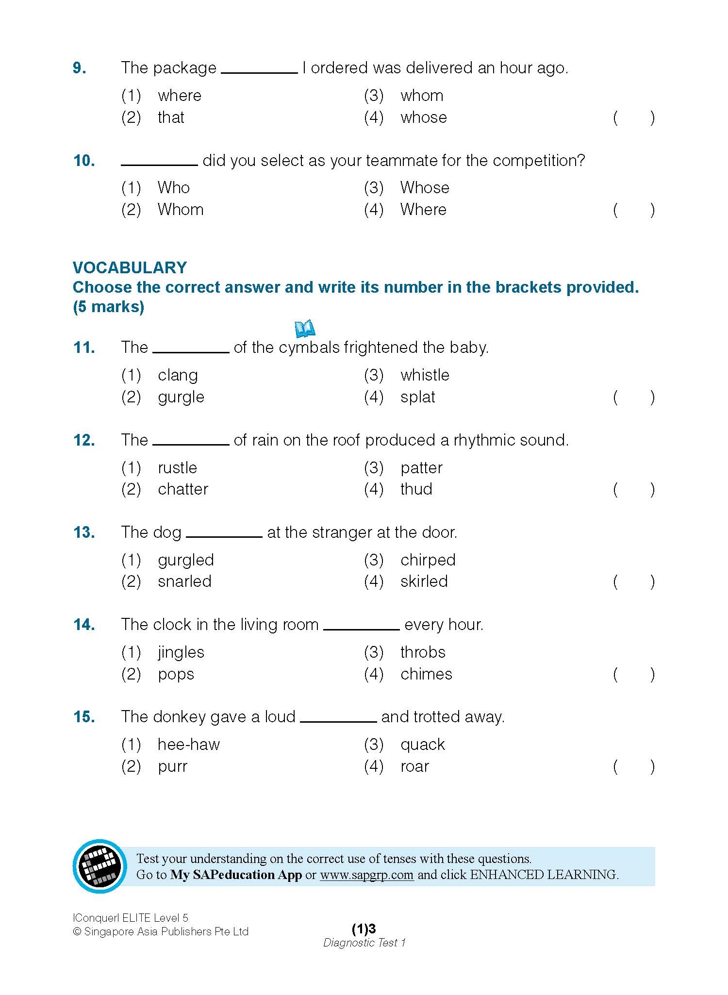 Conquer ELITE (English Language Intensive Tests and Examinations) Level 5