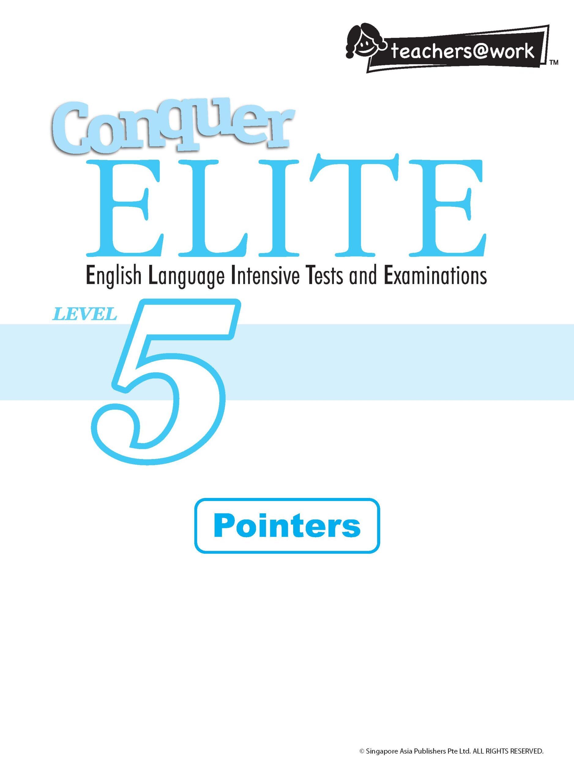 Conquer ELITE (English Language Intensive Tests and Examinations) Level 5