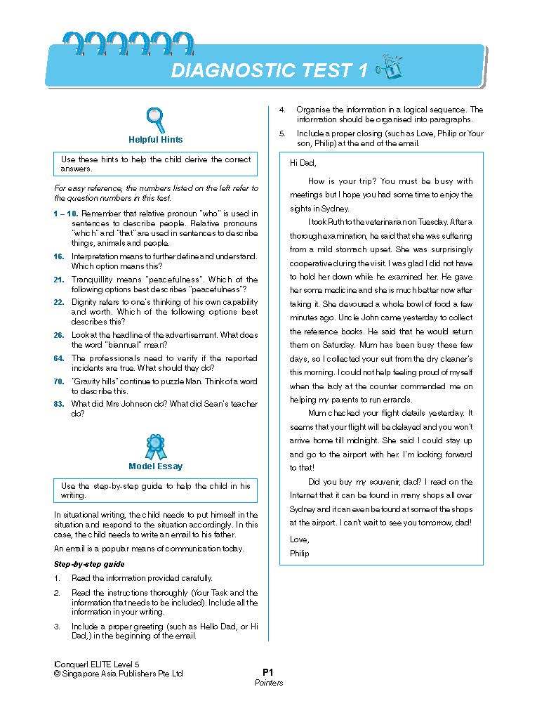 Conquer ELITE (English Language Intensive Tests and Examinations) Level 5