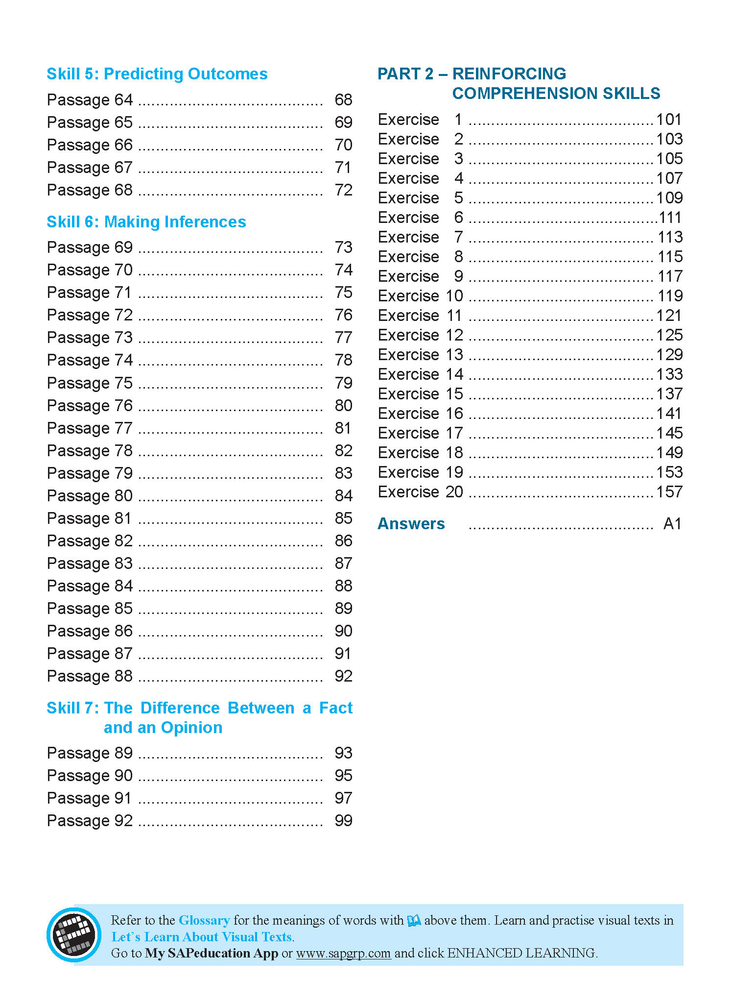 LEARNING+ ENGLISH COMPREHENSION SKILLS Book 1