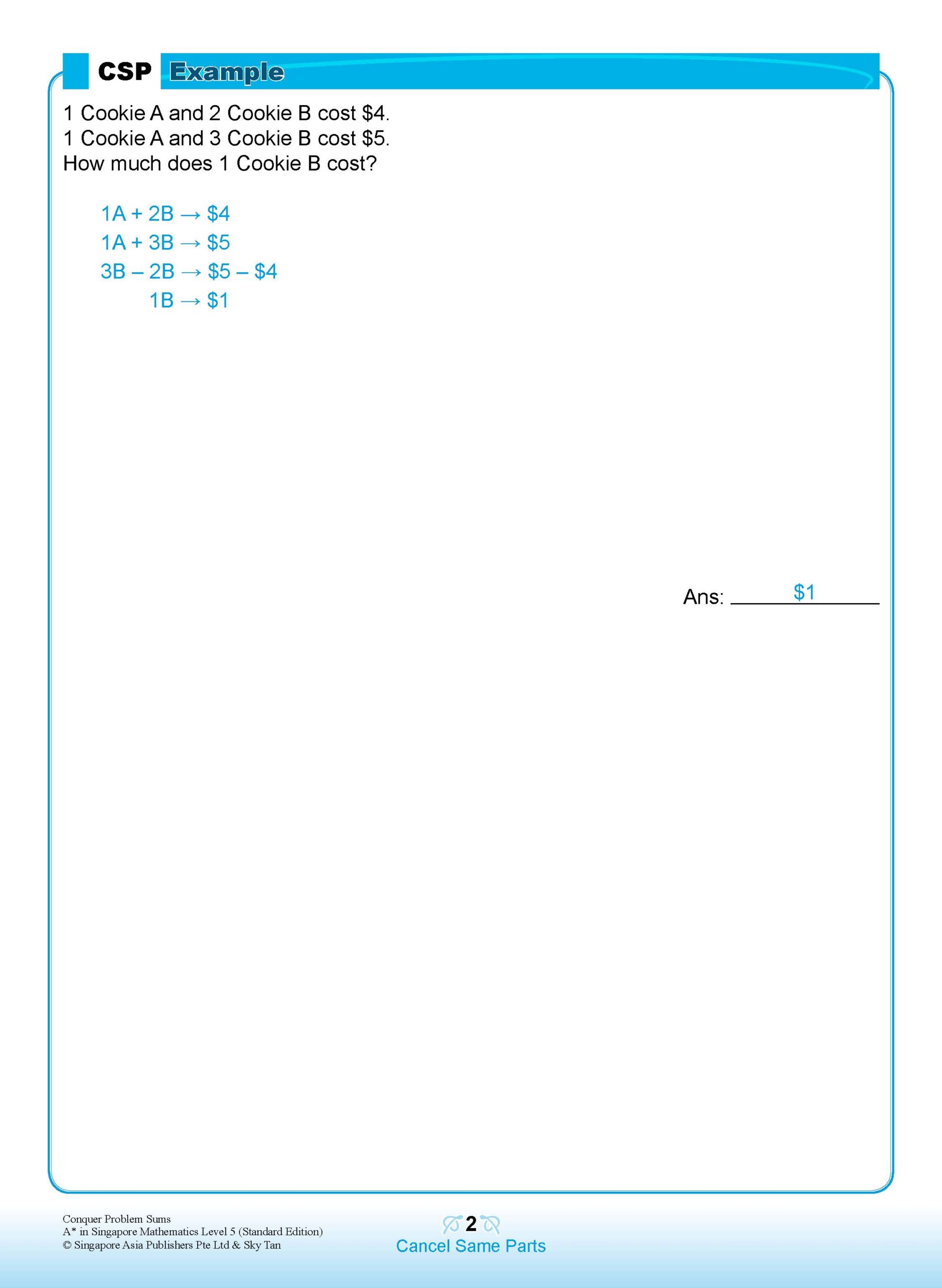 Conquer PROBLEM SUMS (Standard Edition) Level 5