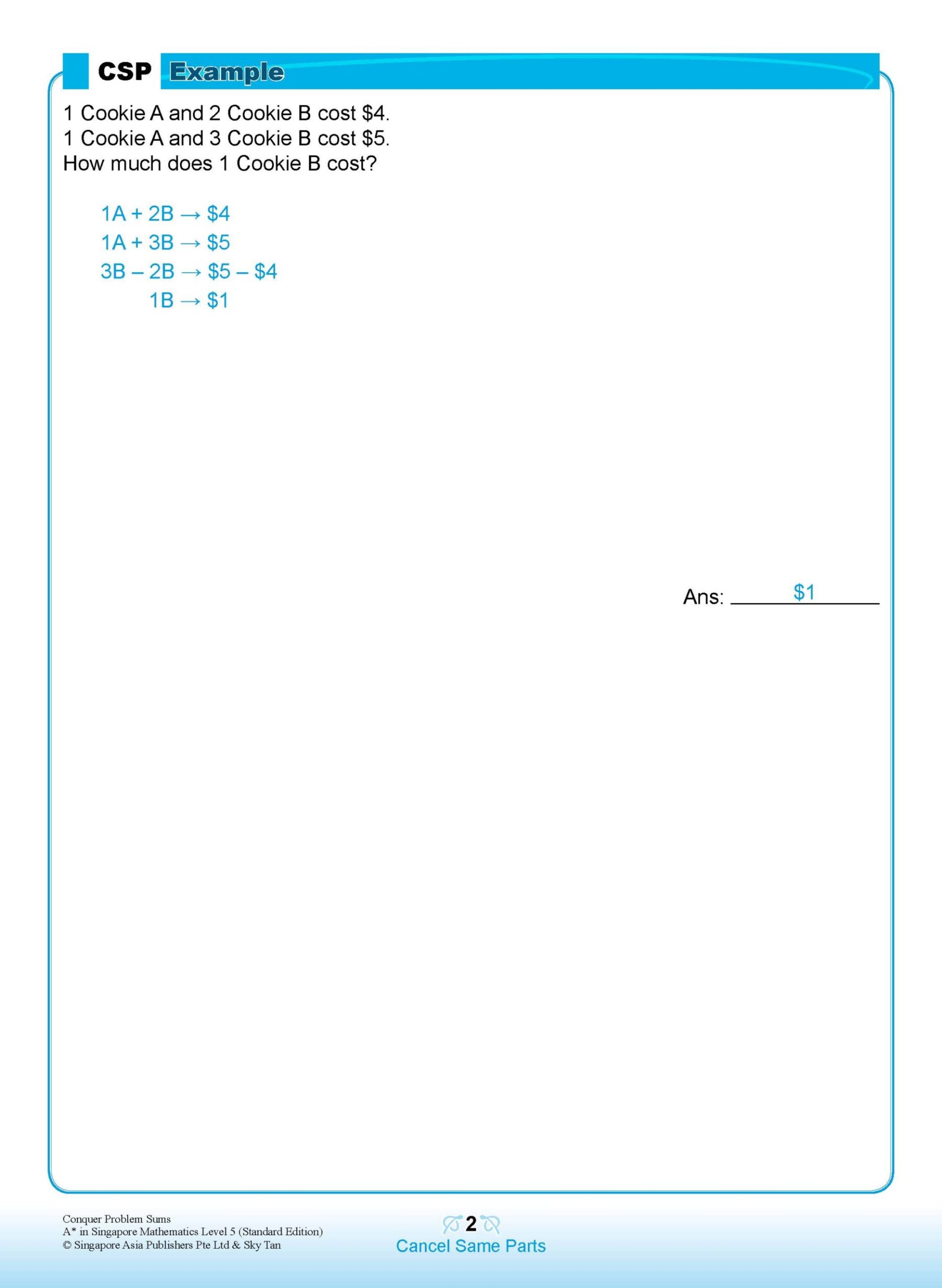 Conquer PROBLEM SUMS (Standard Edition) Level 5