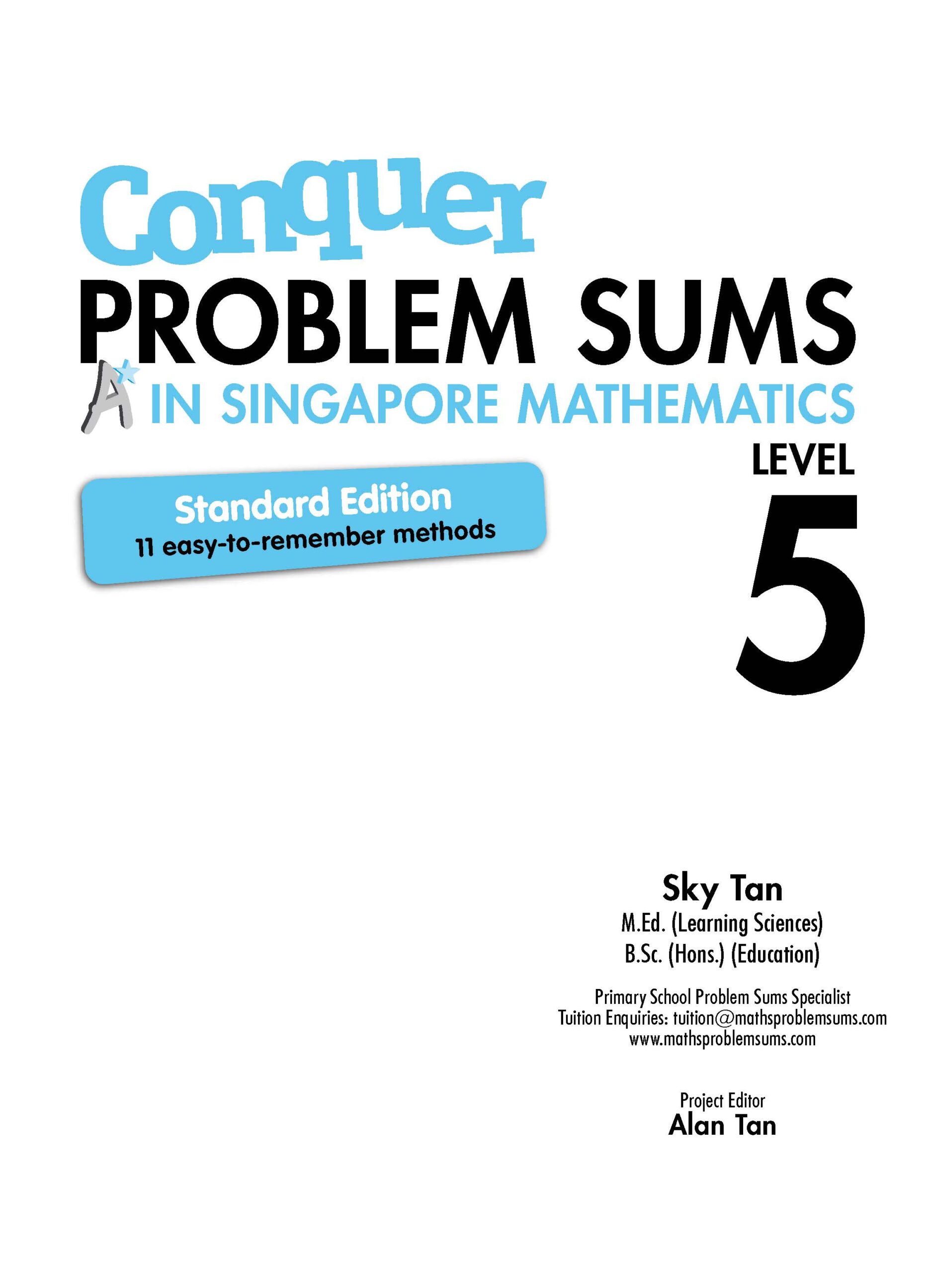 Conquer PROBLEM SUMS (Standard Edition) Level 5