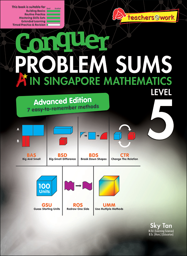 Conquer PROBLEM SUMS A* IN SINGAPORE MATHEMATICS (Advanced Edition) LEVEL 5