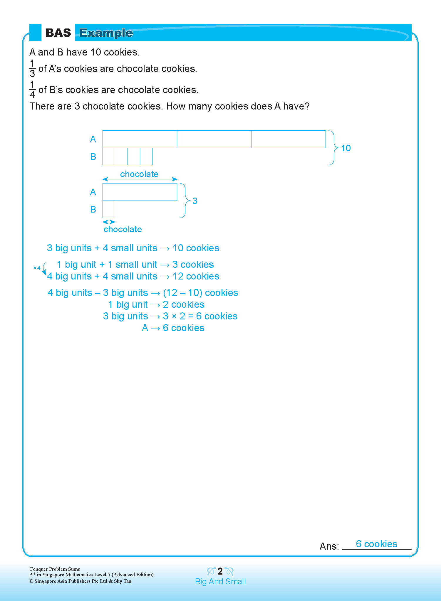 Conquer PROBLEM SUMS A* IN SINGAPORE MATHEMATICS (Advanced Edition) LEVEL 5